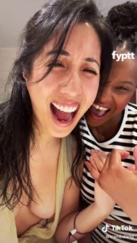 Beautiful livestream tits and nipples 'slip' from girls who loves talking  with their viewers - FYPTT